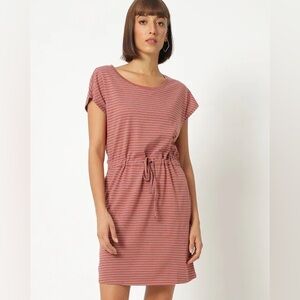 NEW with Tags! Vero Moda T-Shirt Dress, Large, Pink Stripe